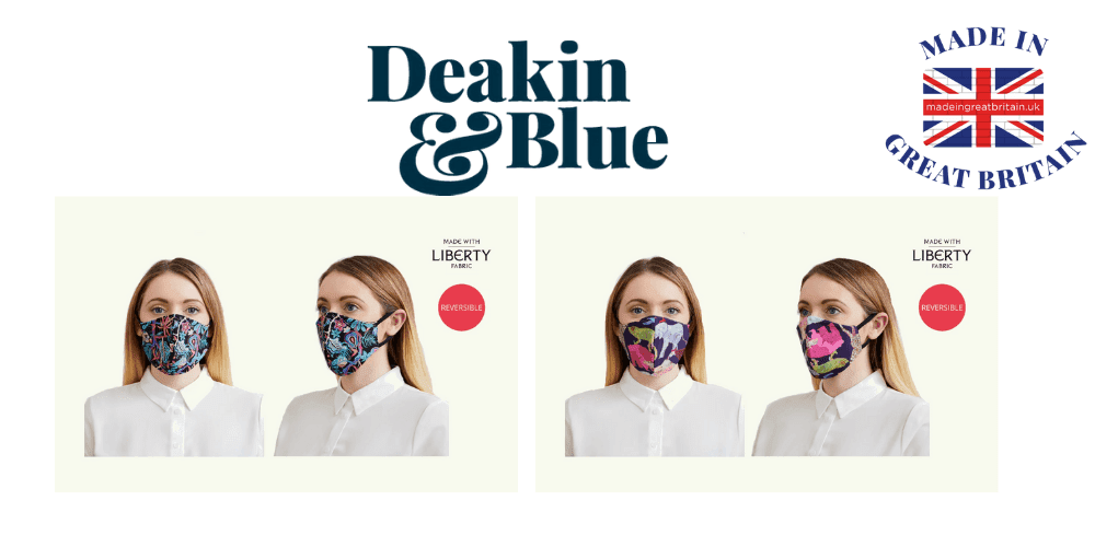 British made Face Masks Coronavirus Face Coverings UK