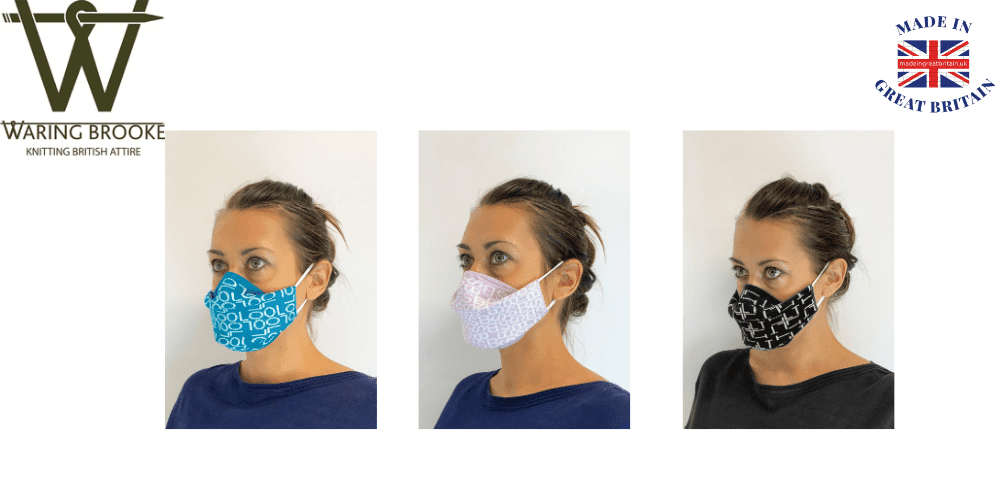 British made Face Masks Coronavirus Face Coverings UK