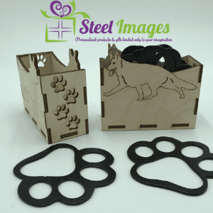 steel images met products for the home alsation dog paw coasters made in uk
