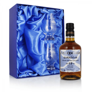 tyndrum whiskey gift set of scottish whiskey in presentation box with whiskey glass