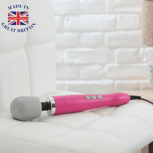 doxy original pink wand massager adult vibrator sex toy made in britain