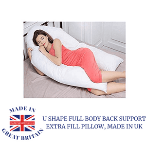 9ft 12ft u shape nursing pregnancy pillow for comfort, made in UK Amazon products