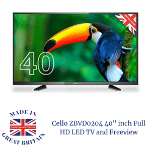 amazon uk made products, cello made in uk hd led tv