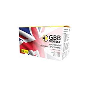 made in britain 3 ply disposable face masks