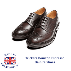 Trickers made in england bourton espresso dianite shoes