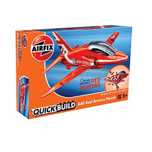 airfix quick build red arrows model kit made in uk, british made toys