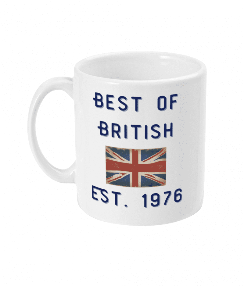 personalised Best of British Mug