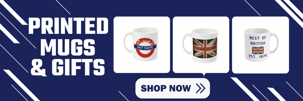 british themed printed mugs, london printed mugs, british-themed mugs shop online