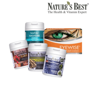 Nature's Best made in UK health vitamins and supplements
