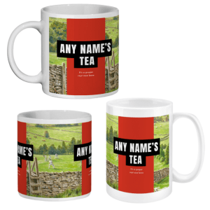Yorkshire Tea Mug Funny Personalised Name British Gift Idea