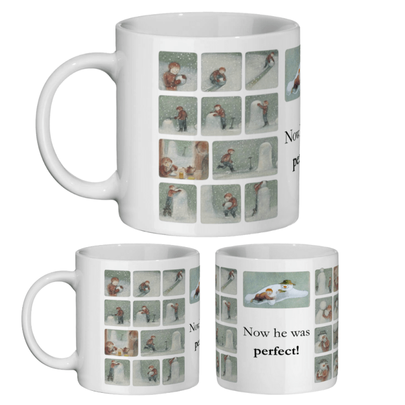 the snowman mug, the snowman mug gift, the snowman raymond briggs
