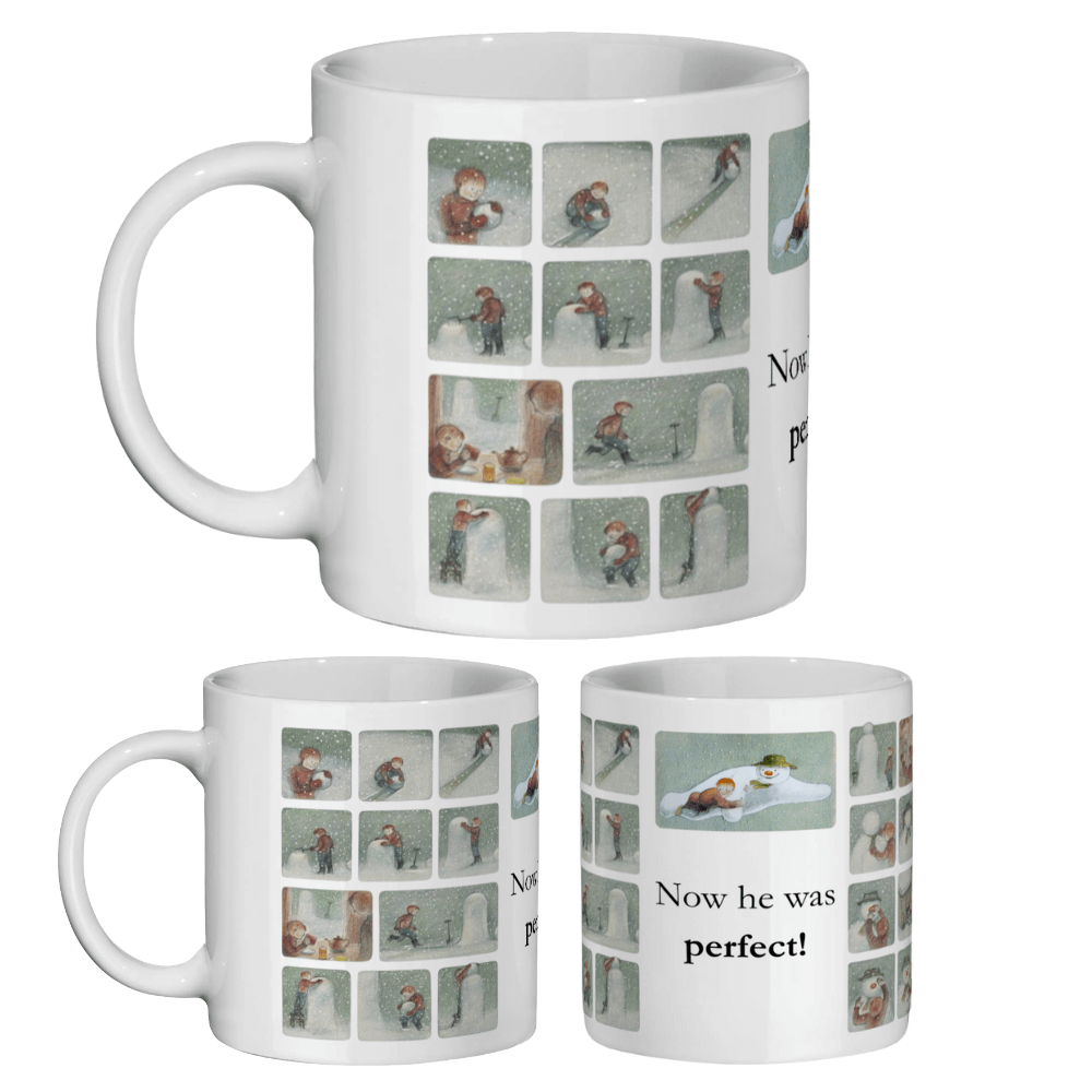the snowman mug, the snowman mug gift, the snowman raymond briggs