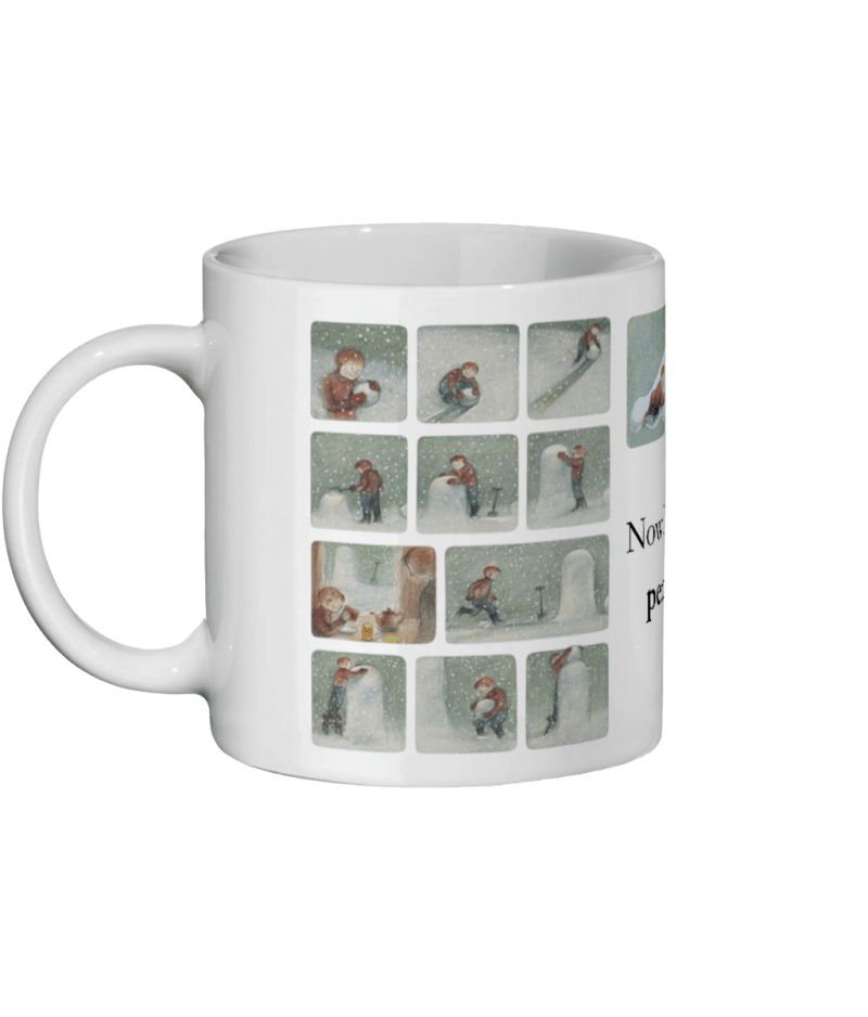 the snowman mug
