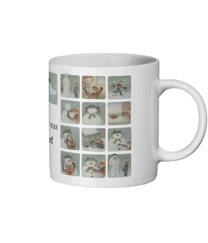 the snowman mug