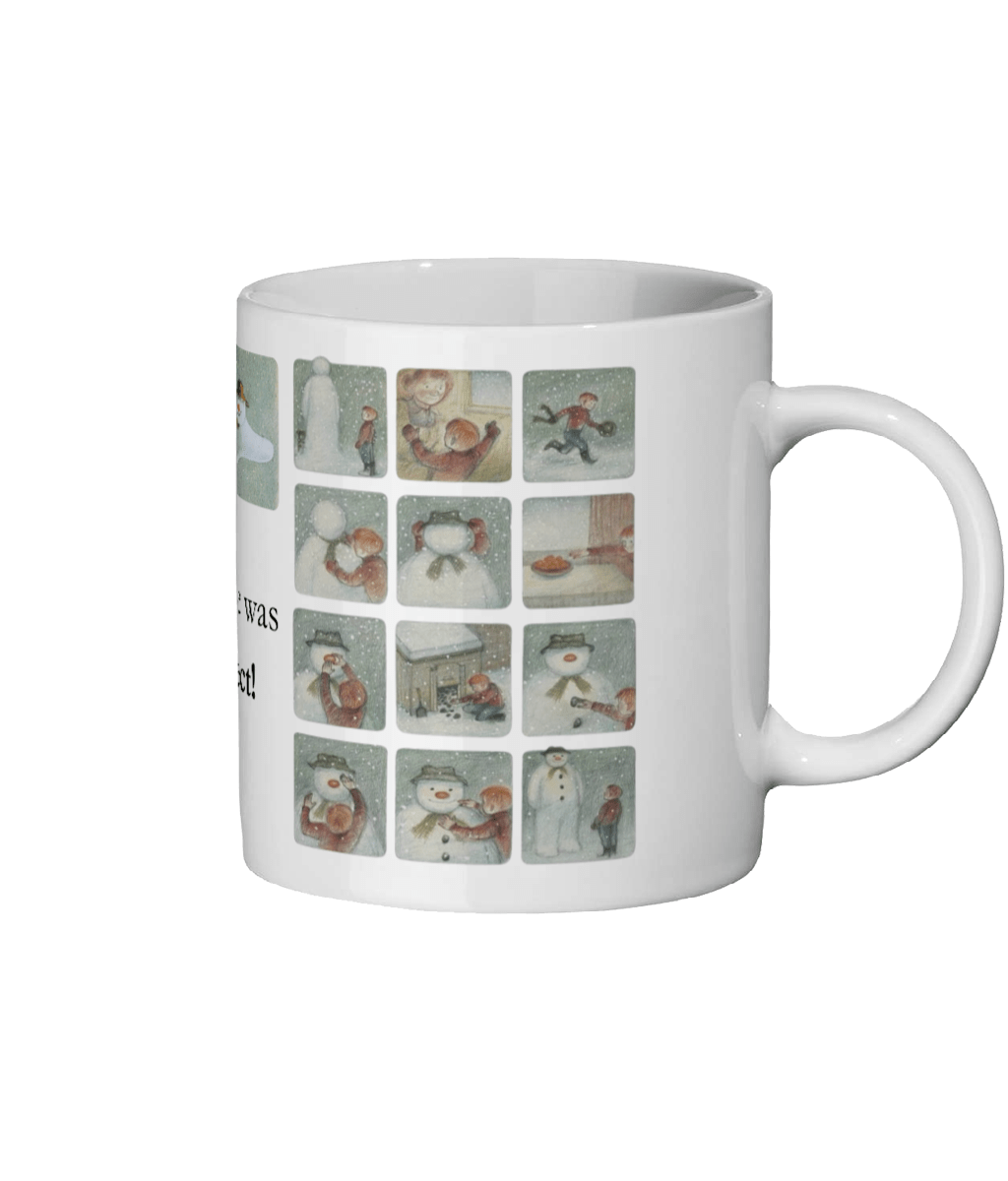the snowman mug