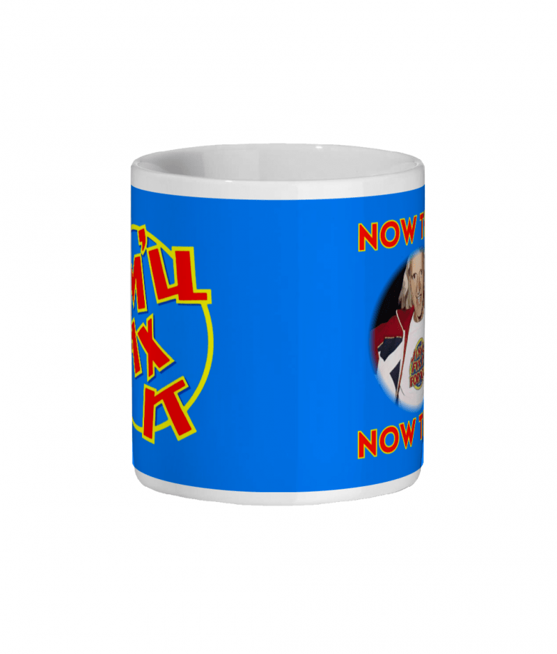 jim'll fix it mug, funny rude offensive gift, jimmy saville offensive mug