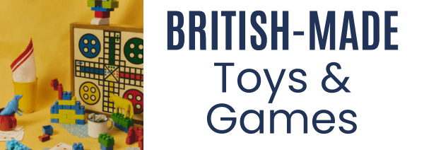 British-made toys and games brands for kids