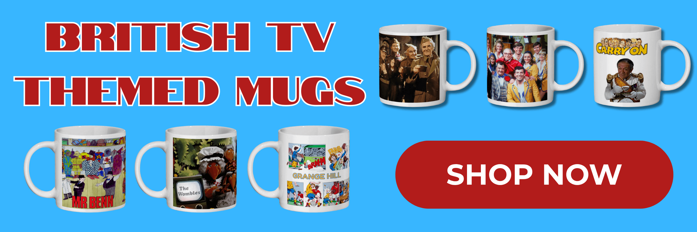 British tv Themed mugs (1)
