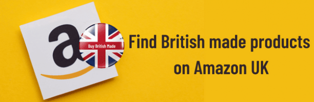 find british made products on Amazon UK
