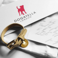 dogatella, luxury british made dog collare, british made pet accessories