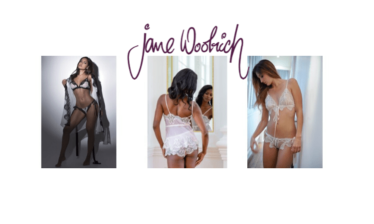 women posing in elegant lingerie by jane woolrich
