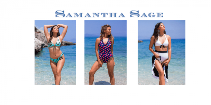 samanatha sage, women's bikinis uk, british swimwear brands, teenage swimwear uk,