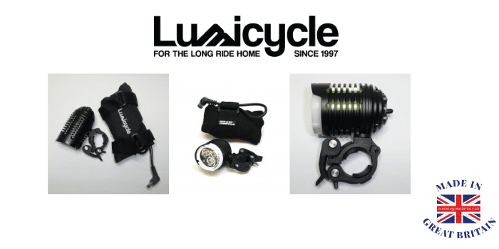 lumicycle, lights for bicycle and mountain bikes made in uk, cycling equipment made in uk