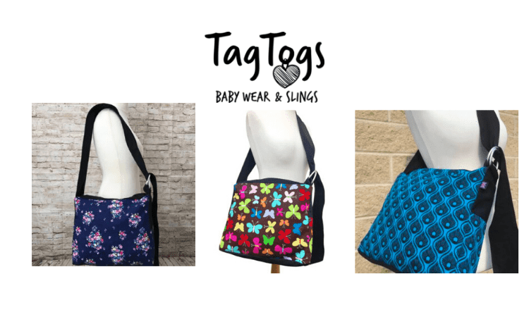 tag togs, babywearing bags, made in uk