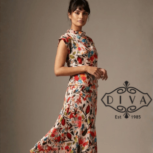 Diva Catwalk dresses for work, casual, everyday, party wear, designed and Made in England