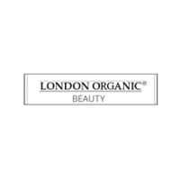 london organic beauty text logo image, organic beauty products