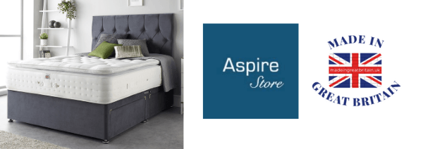 aspire store made in great britain beds and mattresses