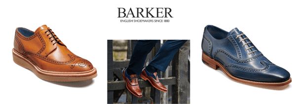 Barker shoes for men, English made shoes for men, Made in UK maen's shoes by Barker