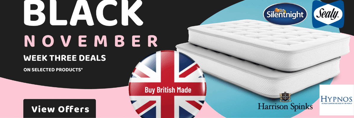 Black November Mattress Sale UK Brands