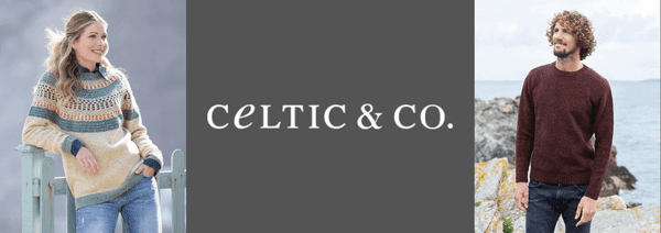 celtic and co women's and mens knitwear made in uk, British knitwear brand