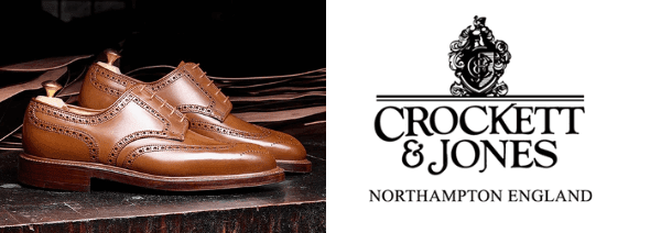 crockett and jones men's shoes in brown brogues, made in england, best british shoe brands, english shoe makes