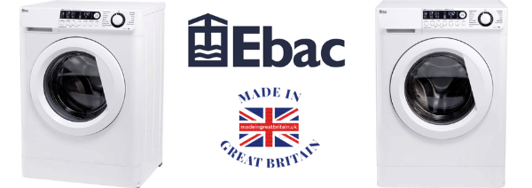 ebac washing machine white 1400 dual fill made in uk