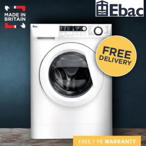 ebac white cold fill washing machine made in uk