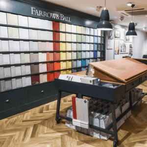 farrow and ball luxury paints, made in great britain