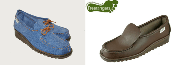 freerangers vegan denim loafer shoes made in uk