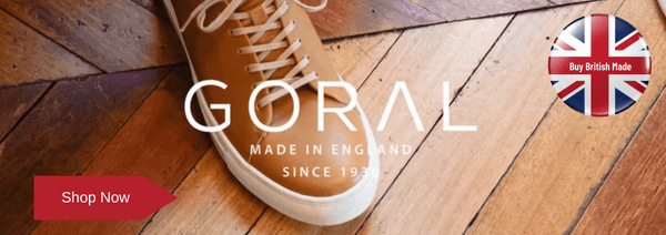 Goral resoleable trainers made in sheffield, uk trainer brands, uk sneakers