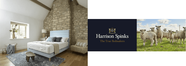 harrison spinks the true british bed makers, luxury lavender mattress by harrison spinks