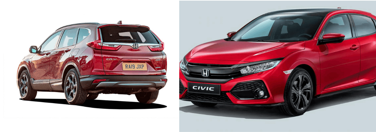 honda civic and cr-v models of car made in great britain (1)
