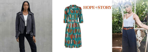 Hope and Story carry a range of British made womenswear fashion clothing from various brands and sellers