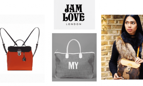 jam love london backpacks and handbags, best british handbag brands