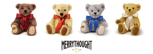 merrythought teddy bear, made in england