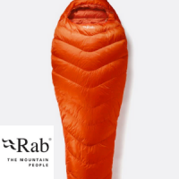 rab british made high performance orange sleeping bag, made in britain sleeping bags by rab