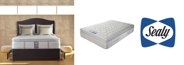 sealy bed mattress and logo