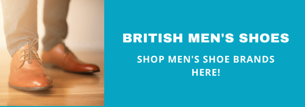 british made men's shoes, british men's shoe brands, man wearing brown classic british made shoes, british business directory