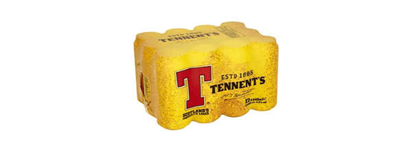 Scottish Tennents Lager